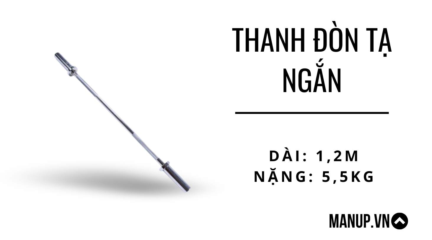 Thanh đòn tạ ngắn