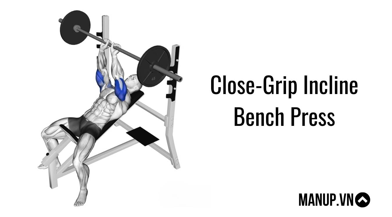 Close-Grip Incline Bench Press
