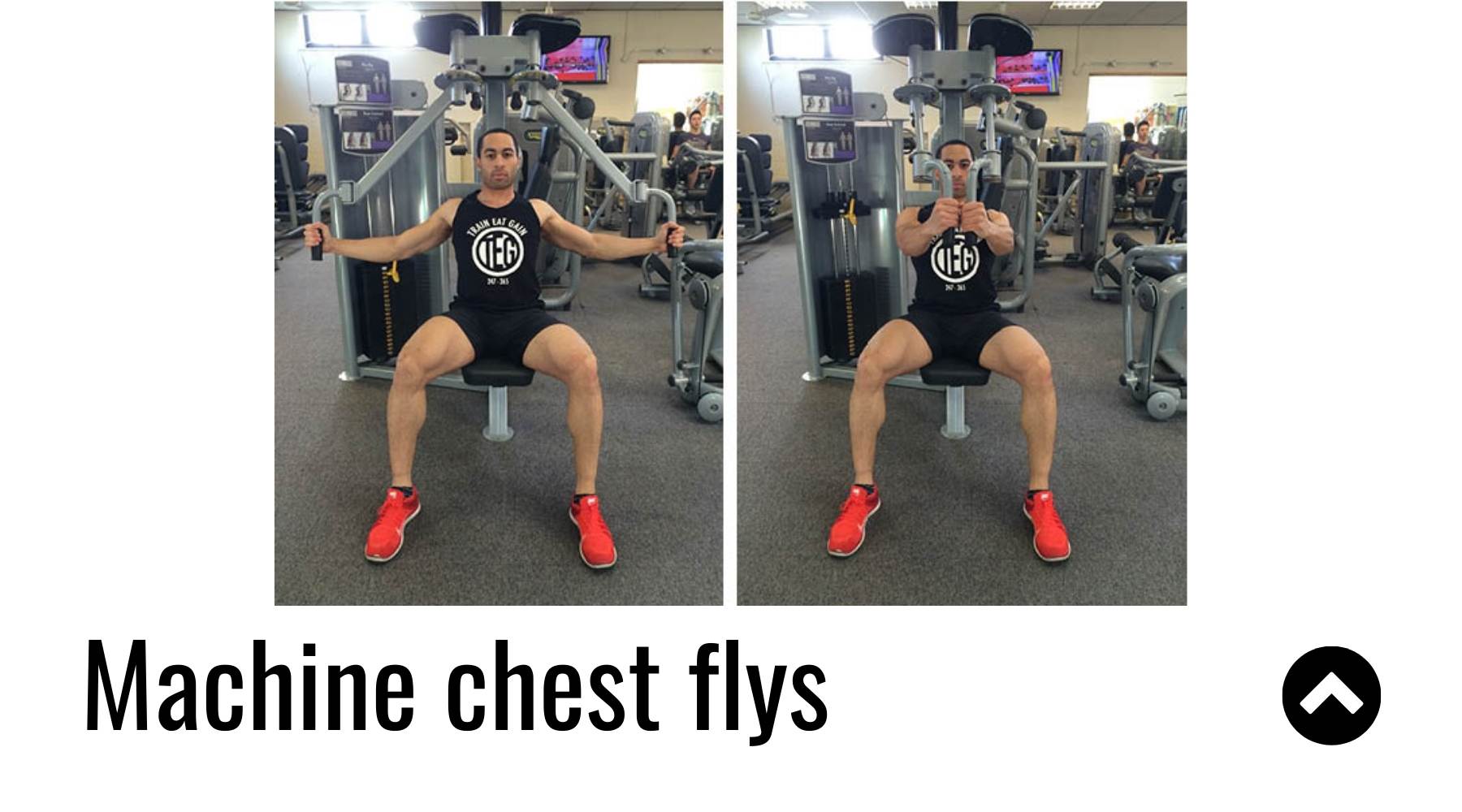 Machine chest flys