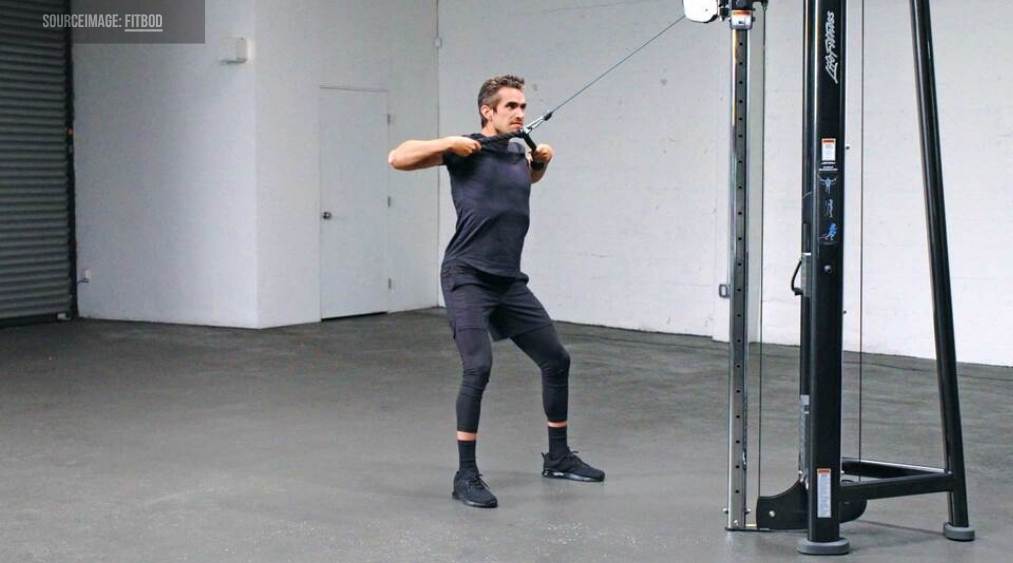 Cable High Pull with Rope