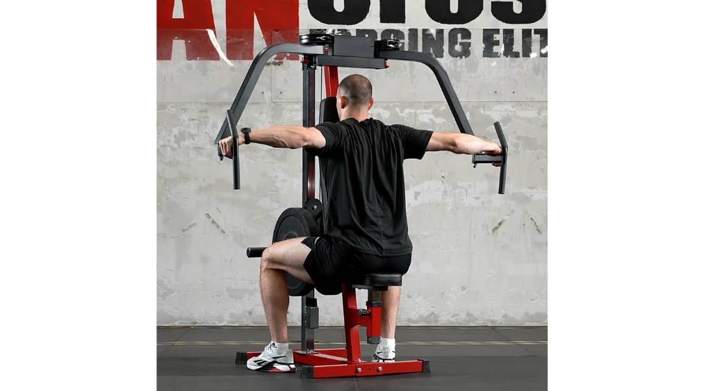 Reverse Pec Deck Machine