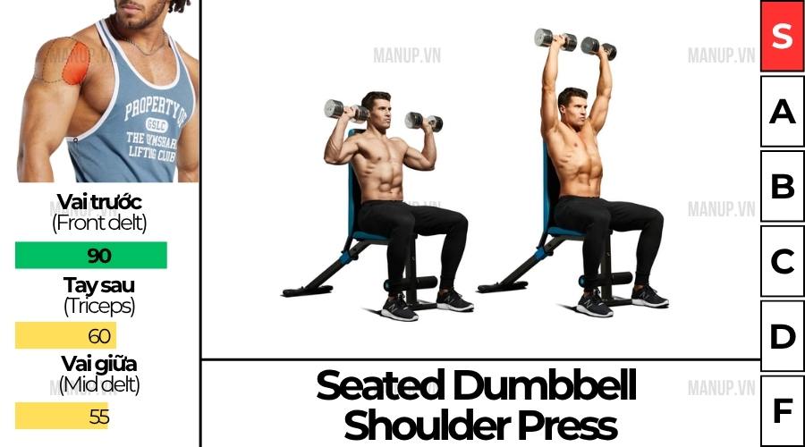 Seated Dumbbell Shoulder Press