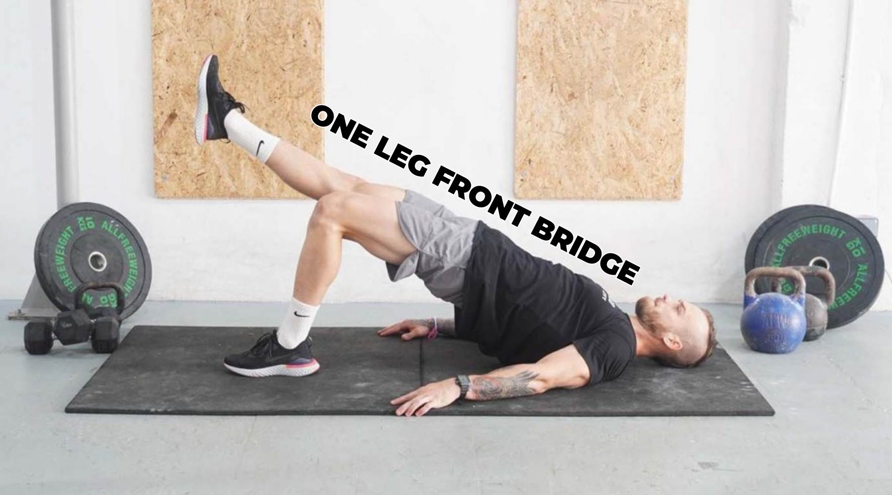 One Leg Front Bridge