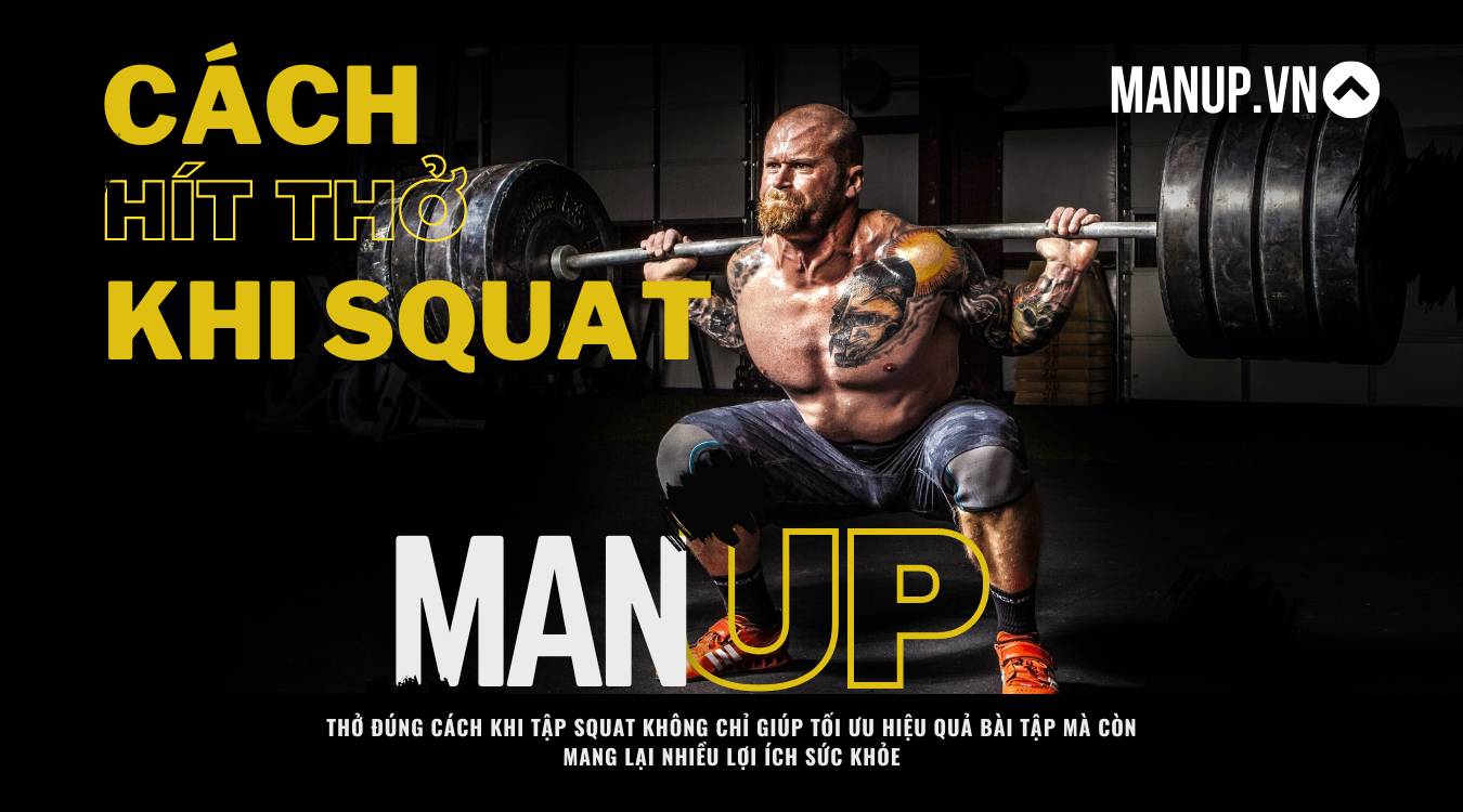 Cách hít thở khi squat