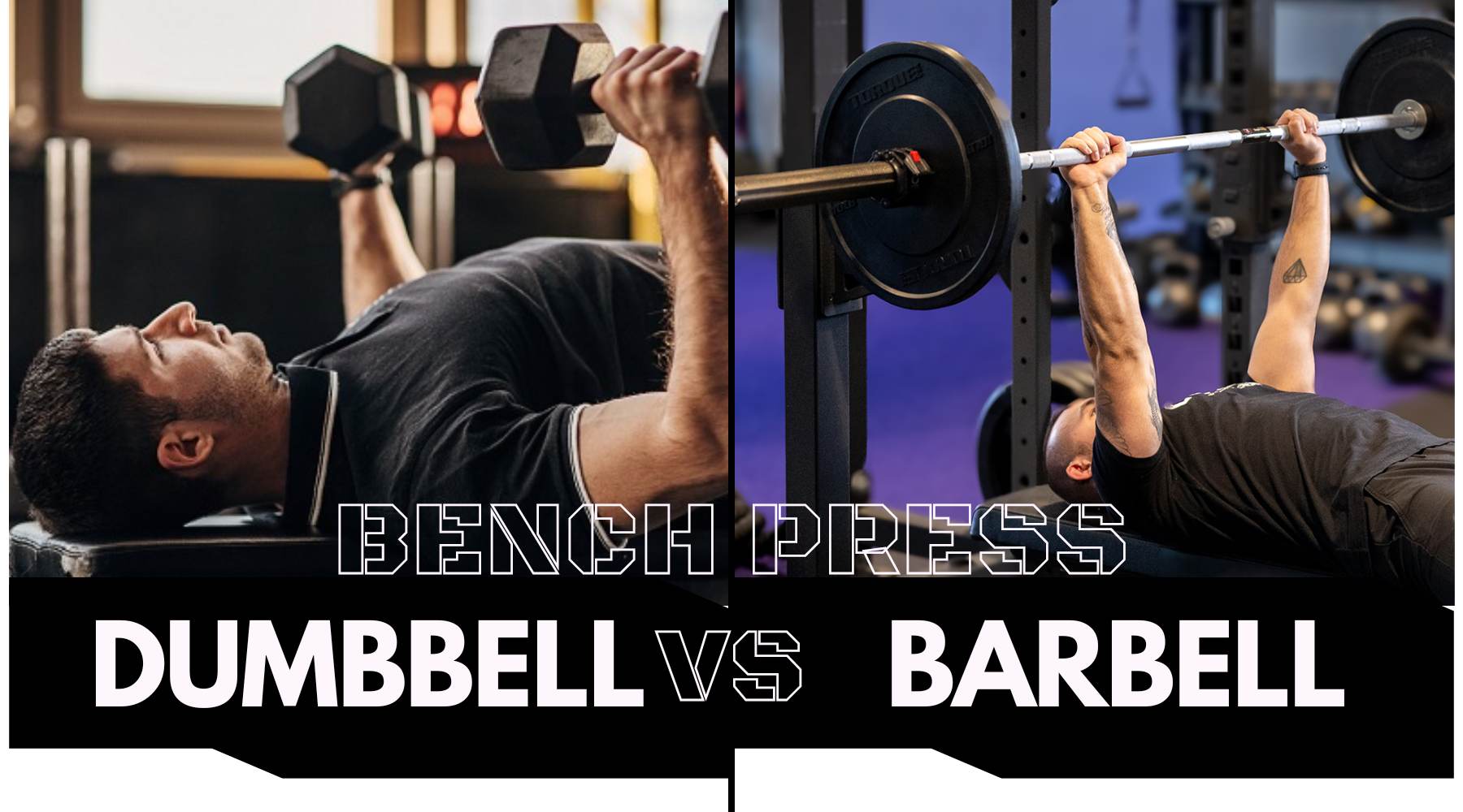 Dumbbell Bench Press hay Barbell Bench Press