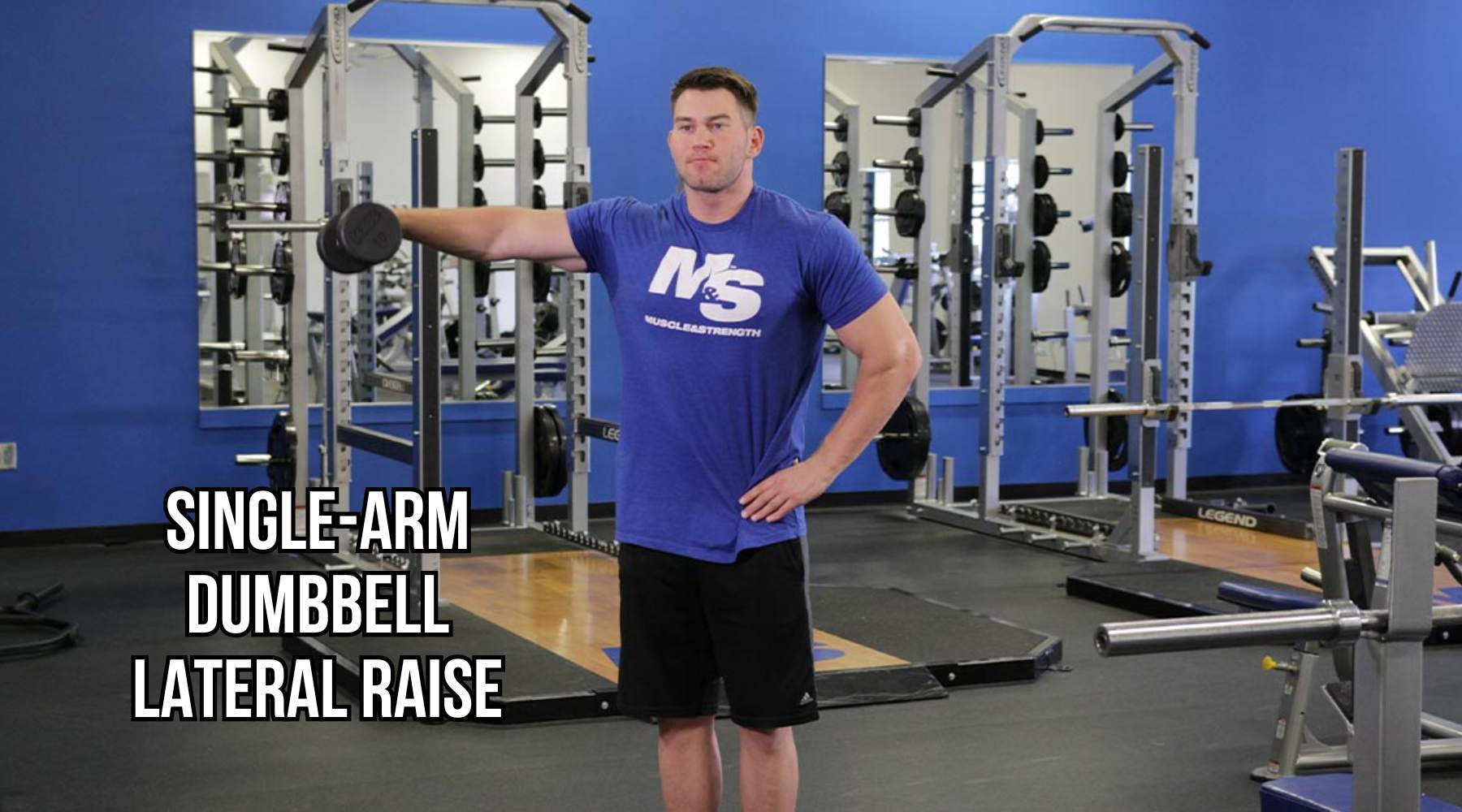 Single-Arm Dumbbell Lateral Raise
