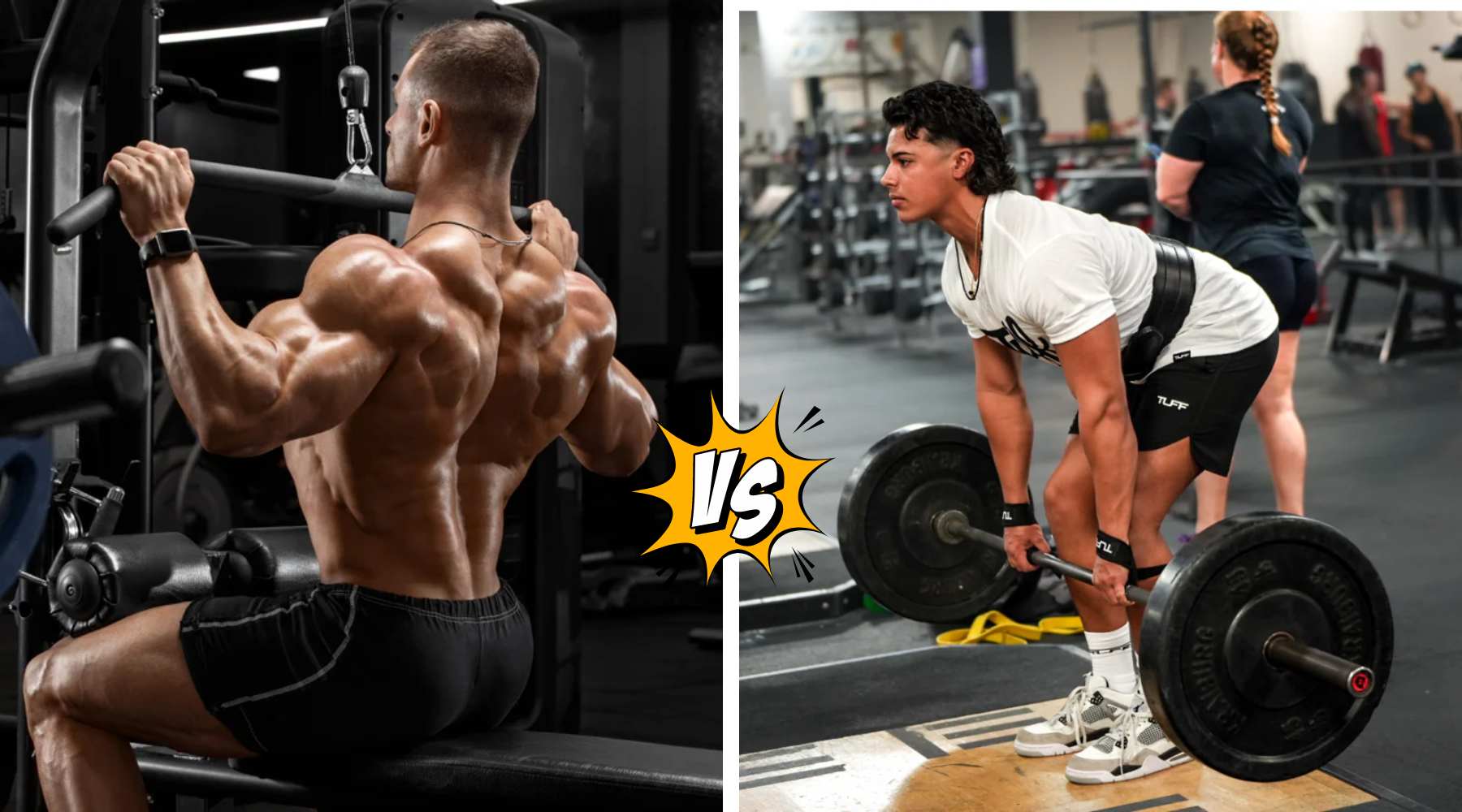 Lat Pull Down vs. Deadlift