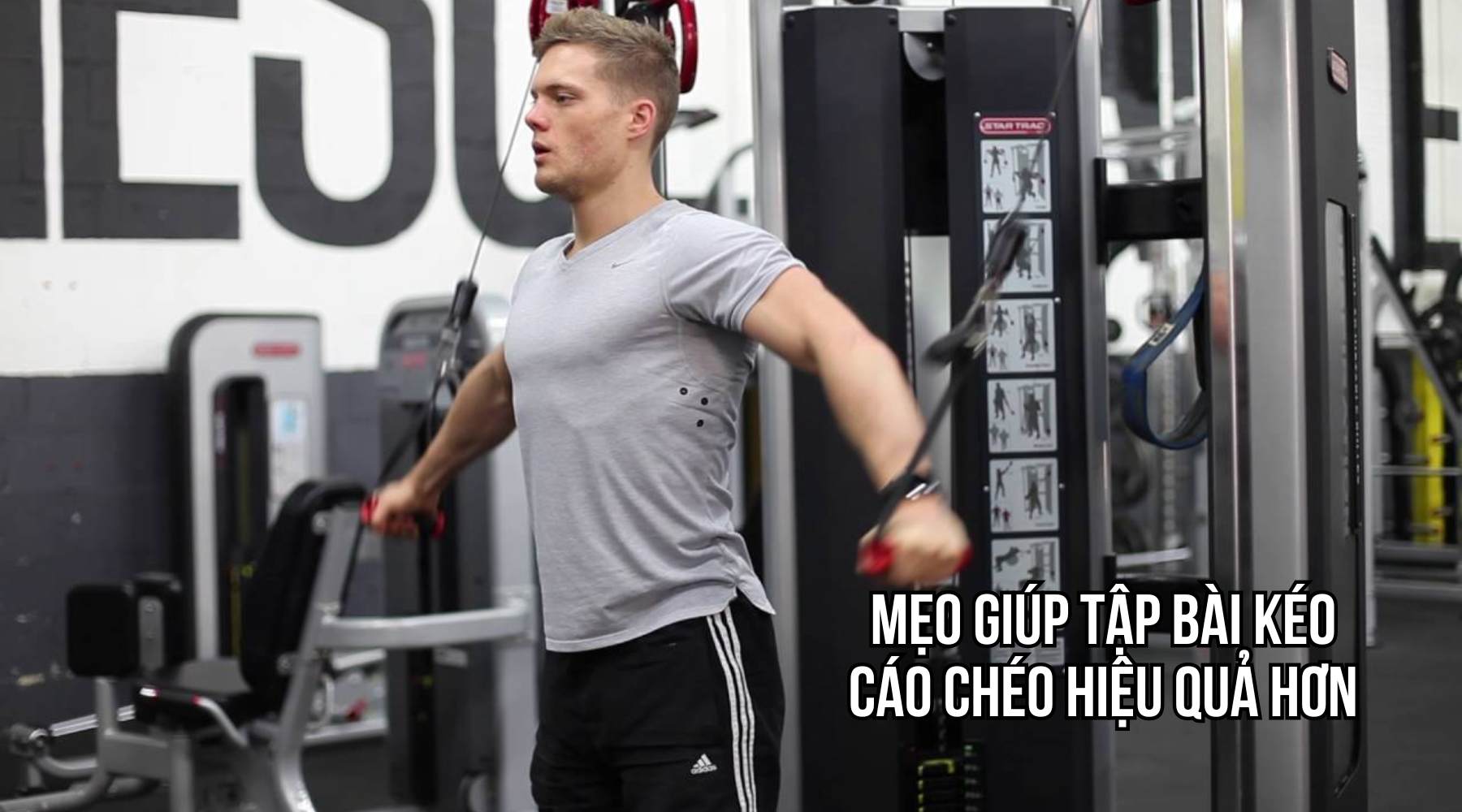 Mẹo giúp tập bài kéo cáo chéo hiệu quả hơn