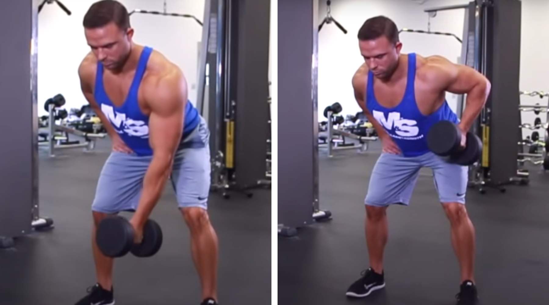 One Arm Dumbbell Row