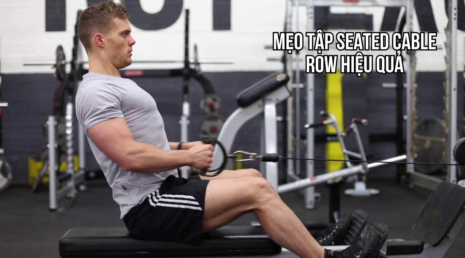 Mẹo tập Seated Cable Row