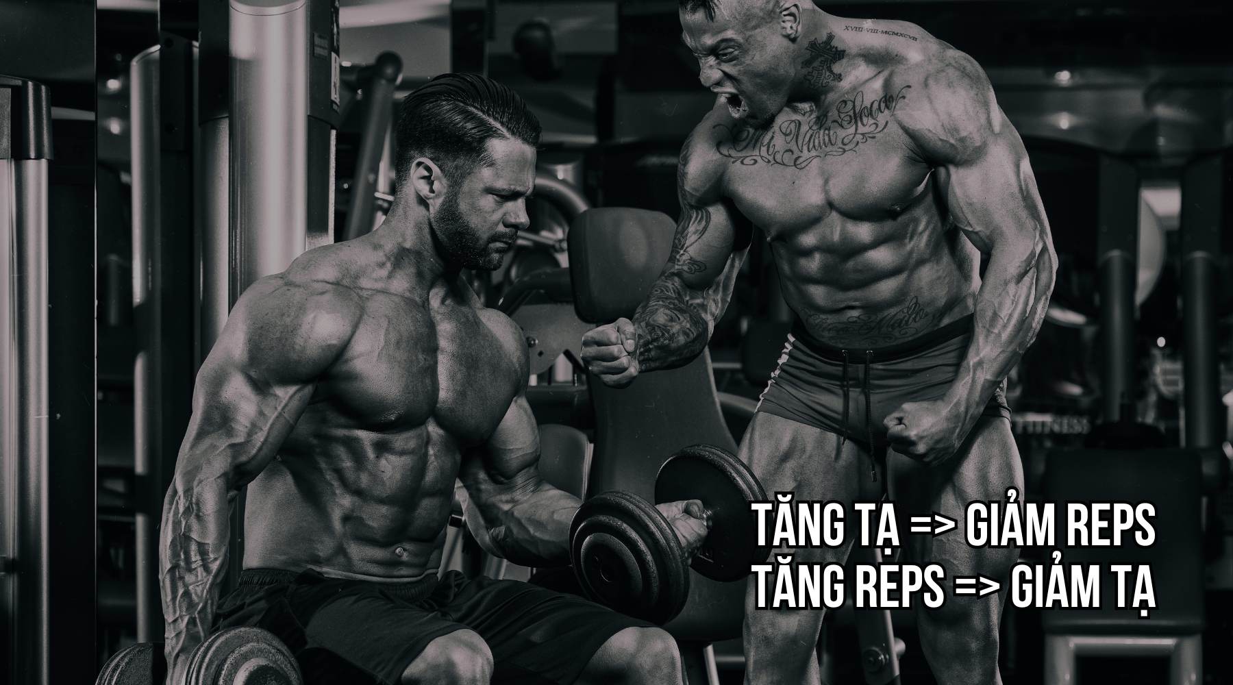 Nên tăng số reps hay tăng tạ để tăng cơ