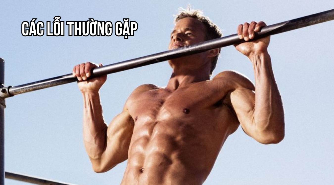 lỗi thường gặp khi thực hiện Wide Grip Pull Up
