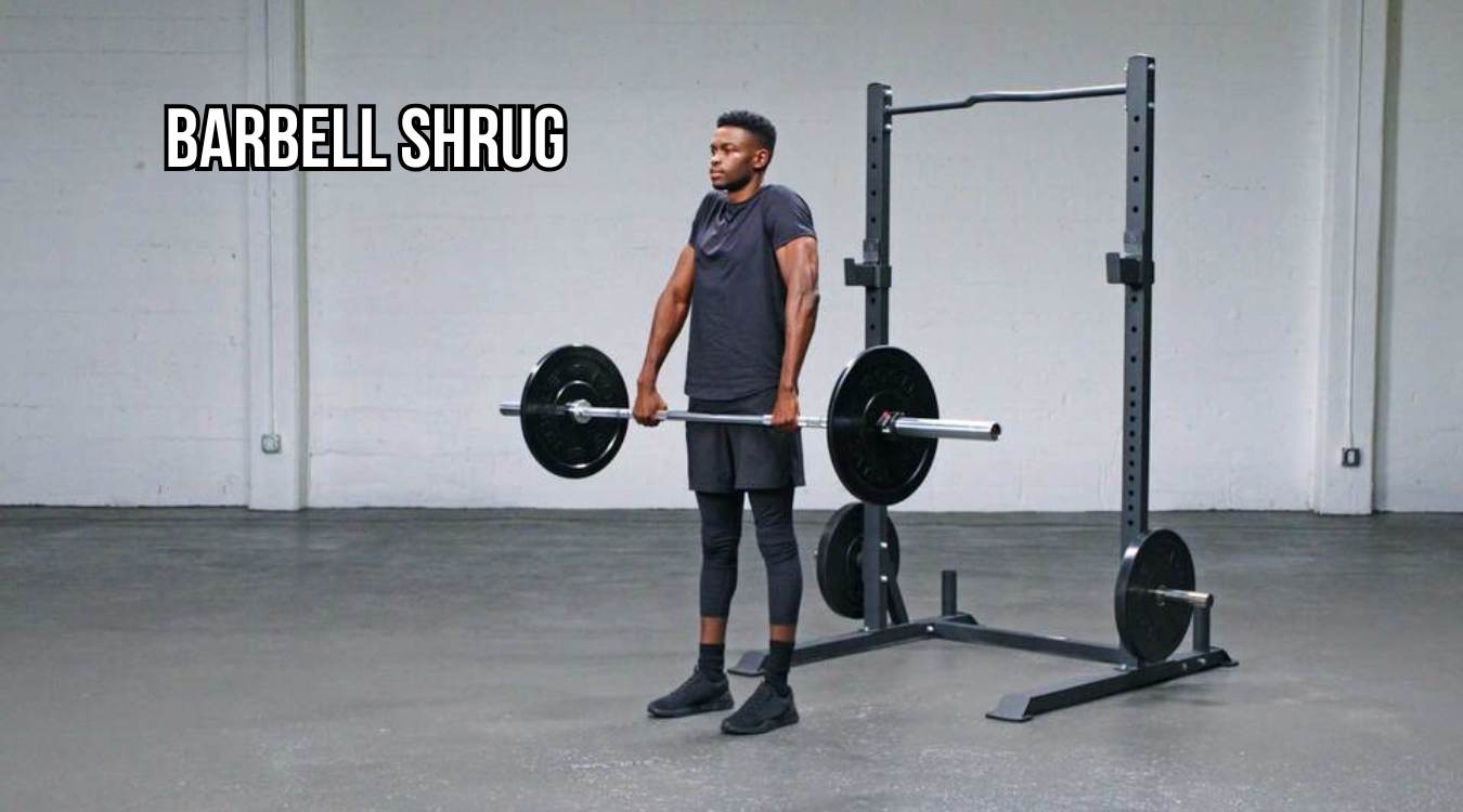 Barbell Shrug (Nhún vai với tạ đòn)