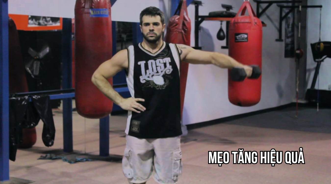 Mẹo Tăng Hiệu Quả Khi Tập One-Arm Dumbbell Lateral Raise