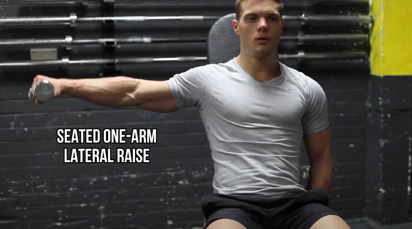 Seated One-Arm Lateral Raise