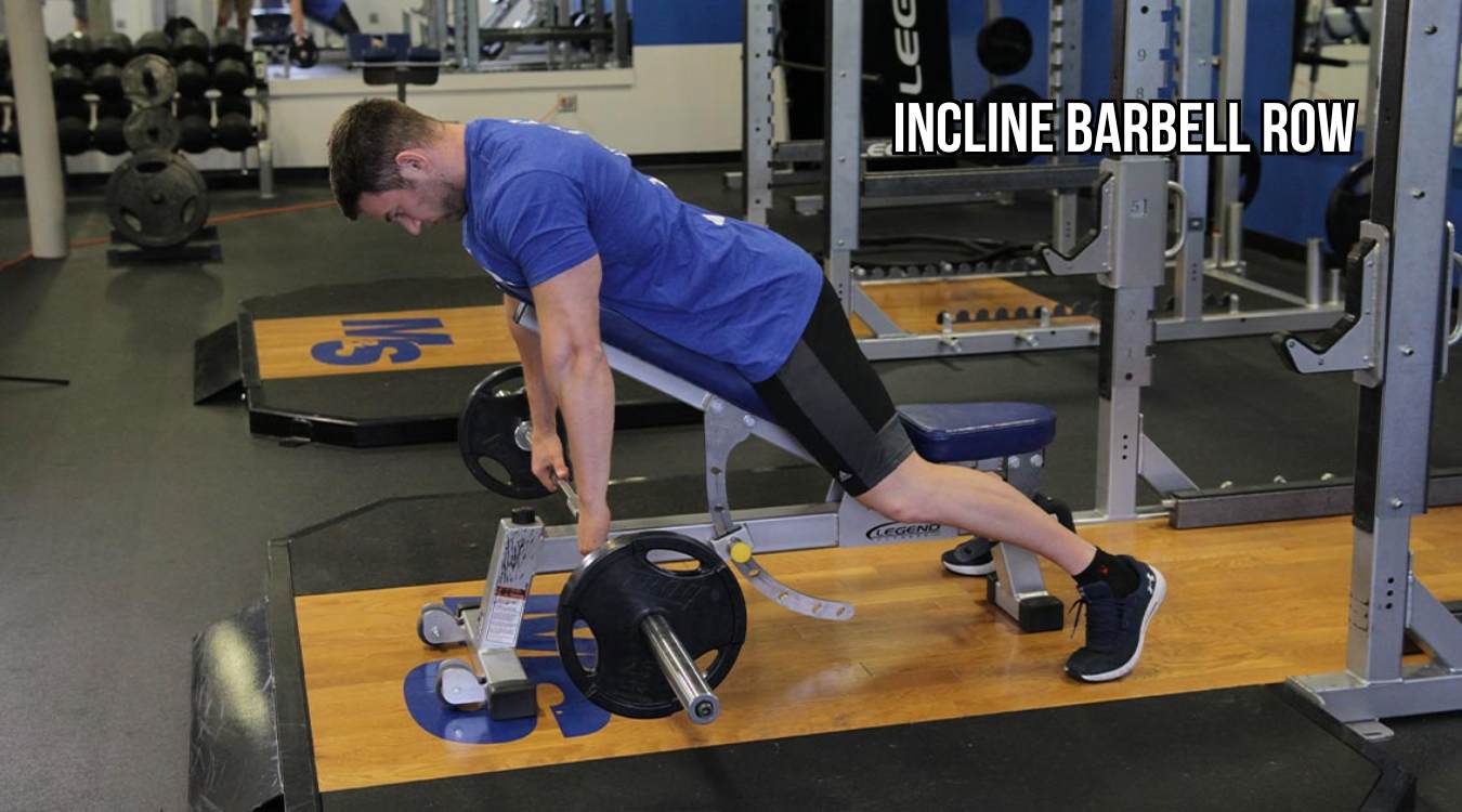 Incline Barbell Row (Kéo thanh tạ dốc)