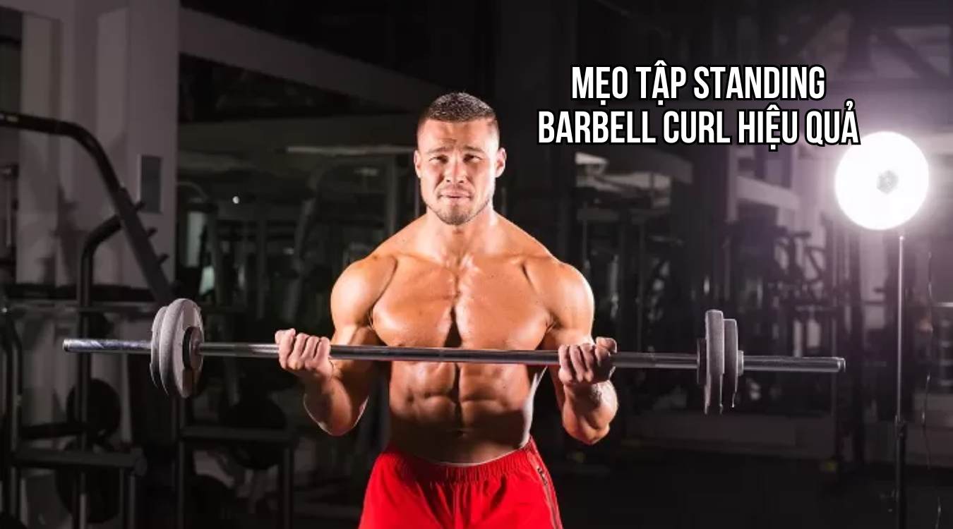 Mẹo tập Standing Barbell Curl hiệu quả