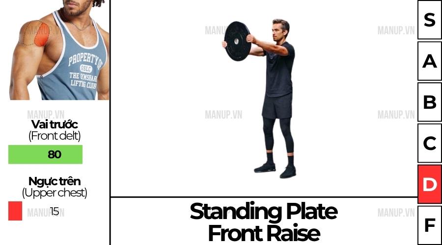 Weight Plate Front Raise