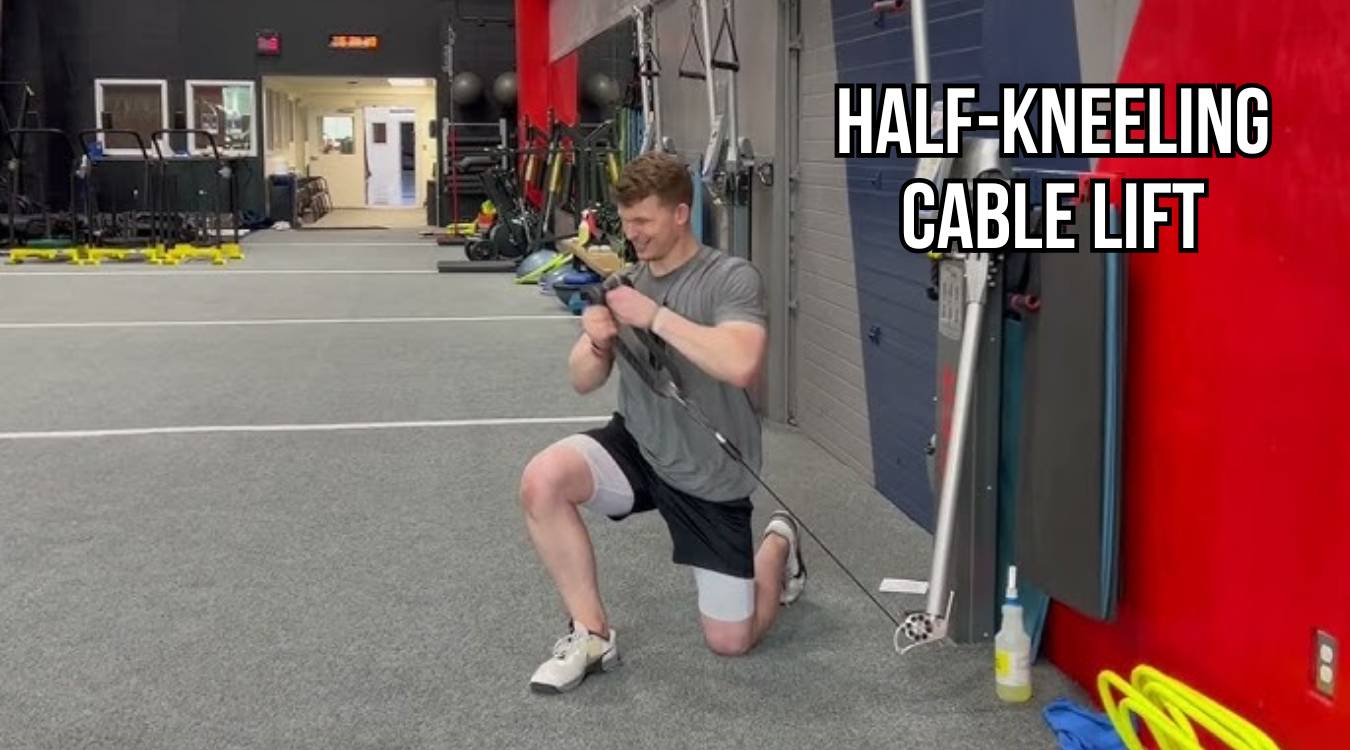 Half-Kneeling Cable Lift