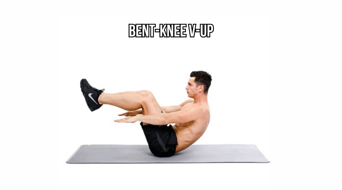 V-Up đầu gối cong (Bent-Knee V-Up)