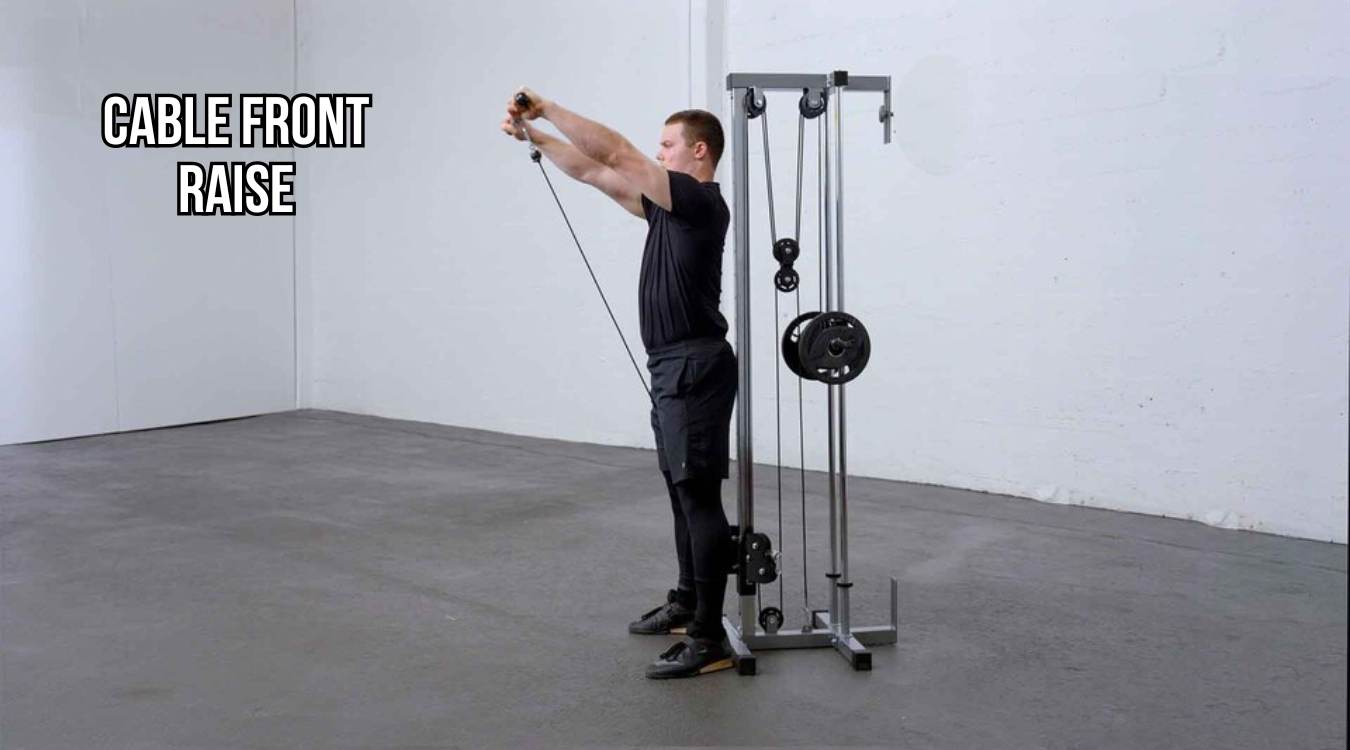 Cable Front Raise