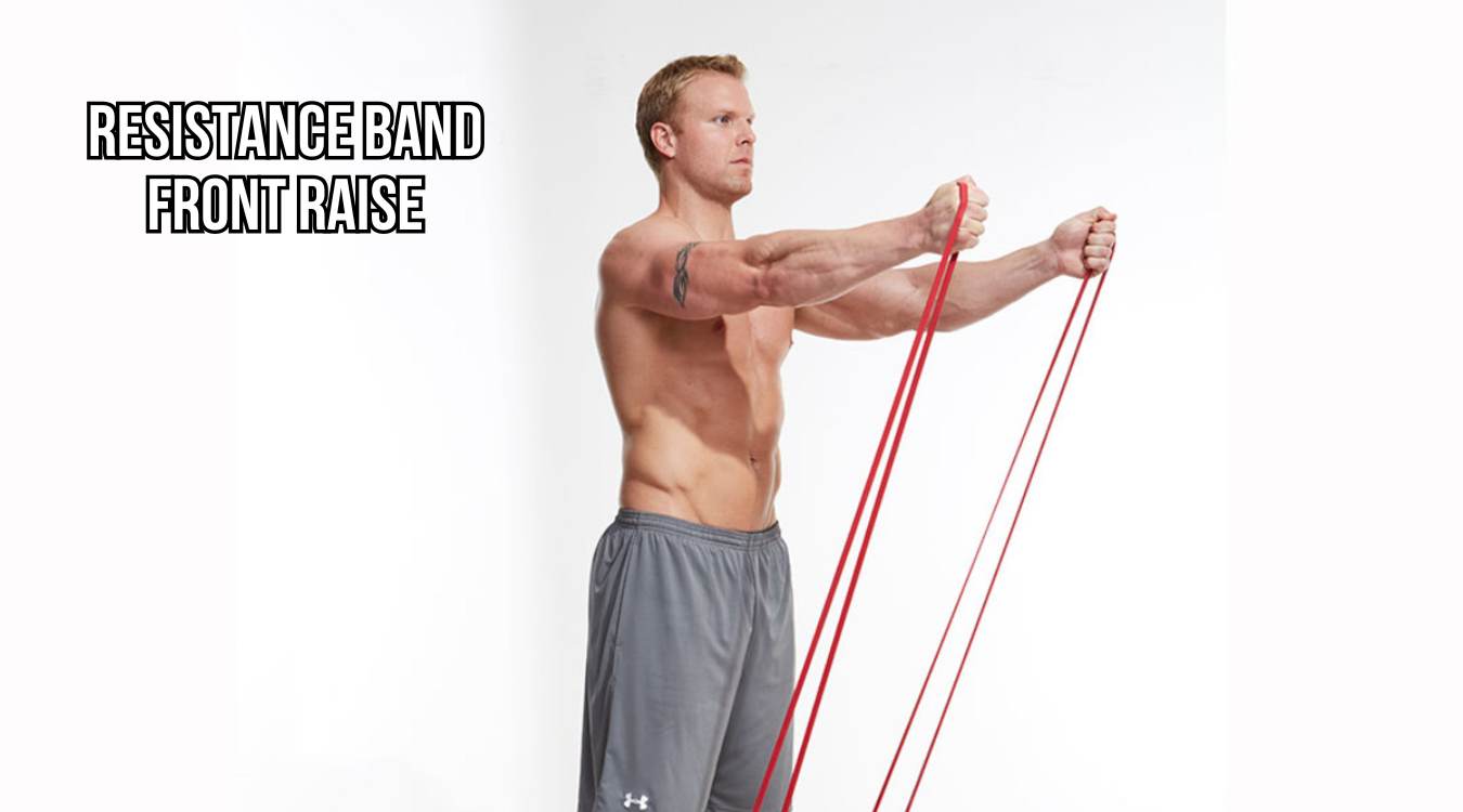 Resistance Band Front Raise