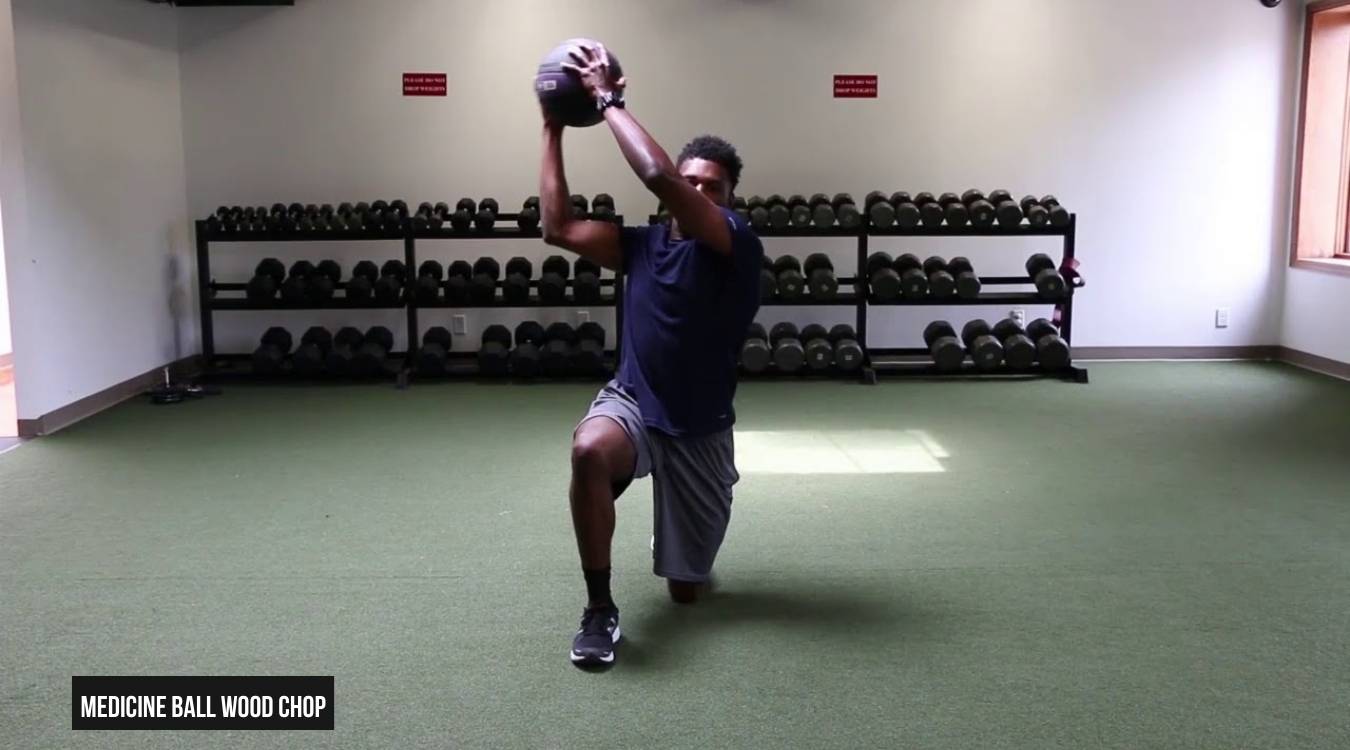 Medicine Ball Wood Chop