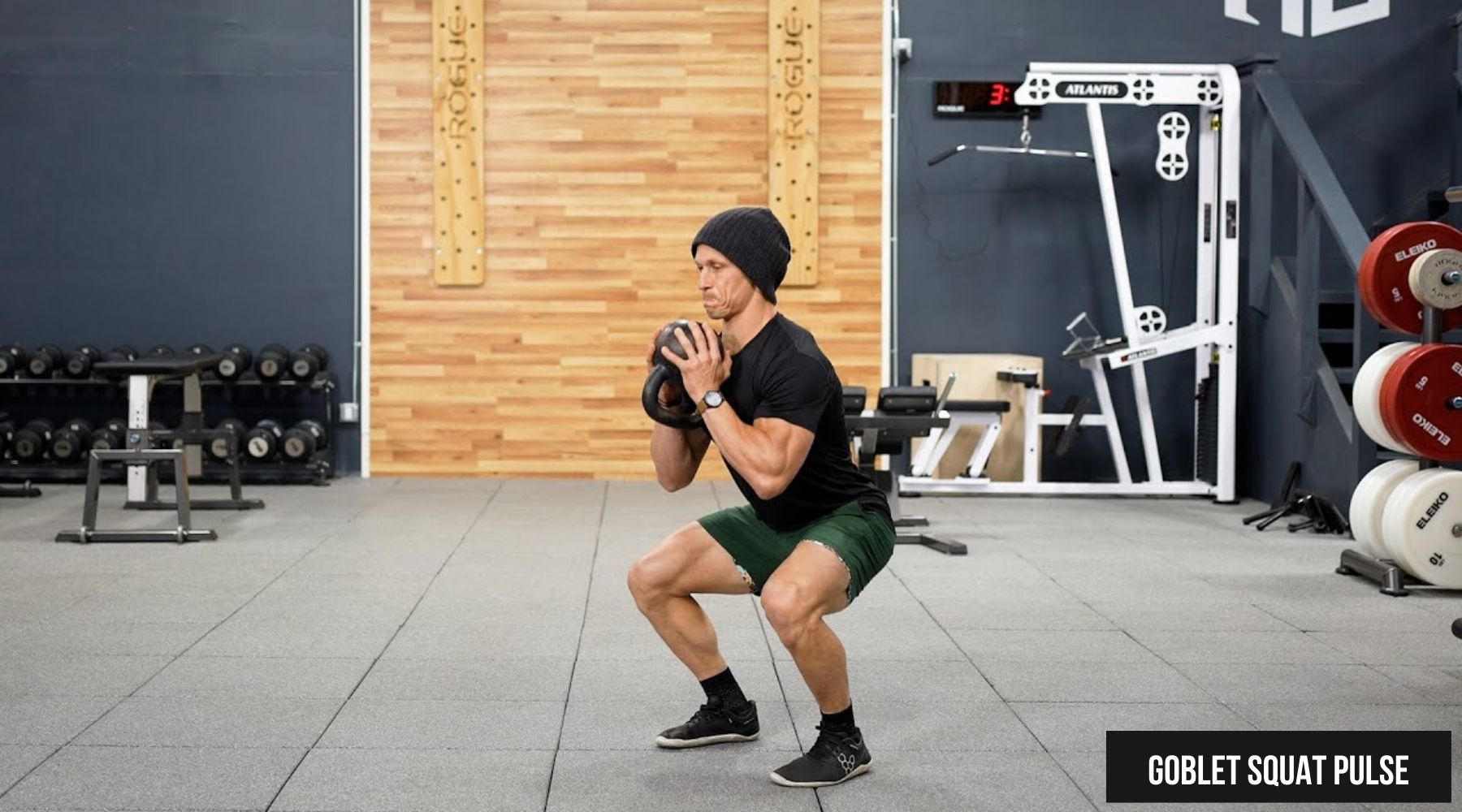 Goblet Squat Pulse