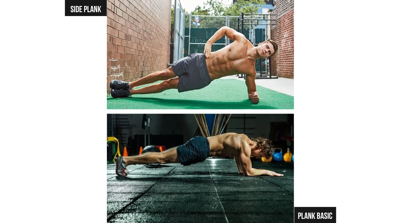 Side Plank và Plank khác nhau như thế nào