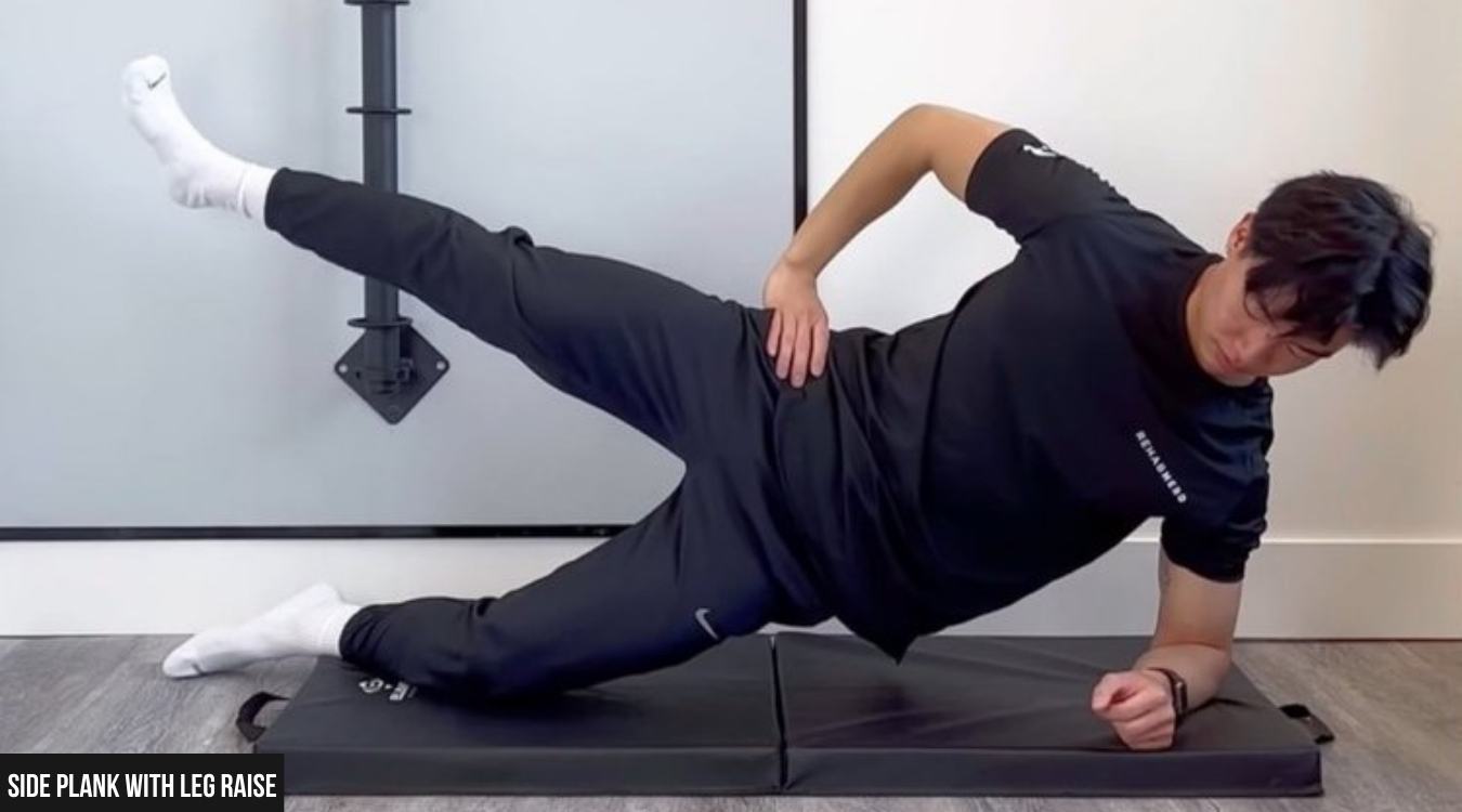 Side Plank with Leg Raise