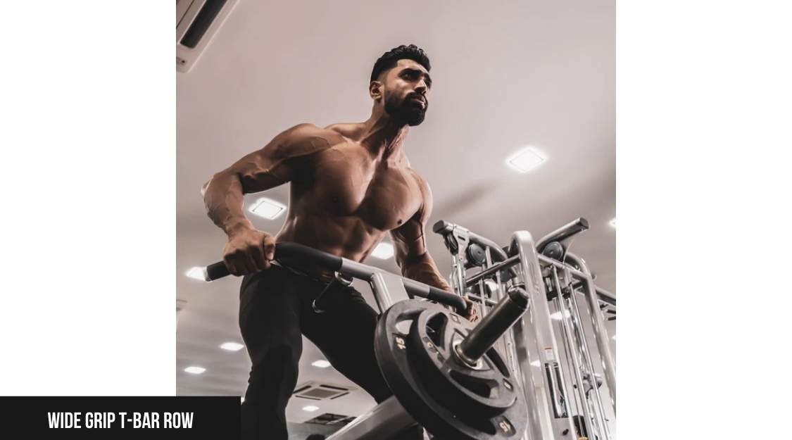 Wide Grip T-Bar Row