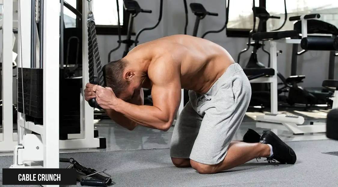 Gập bụng với dây cáp (Cable Crunch)