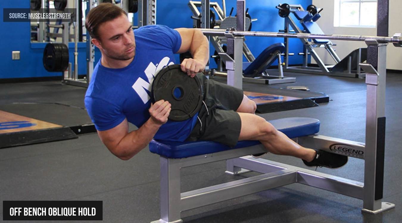 Off Bench Oblique Hold