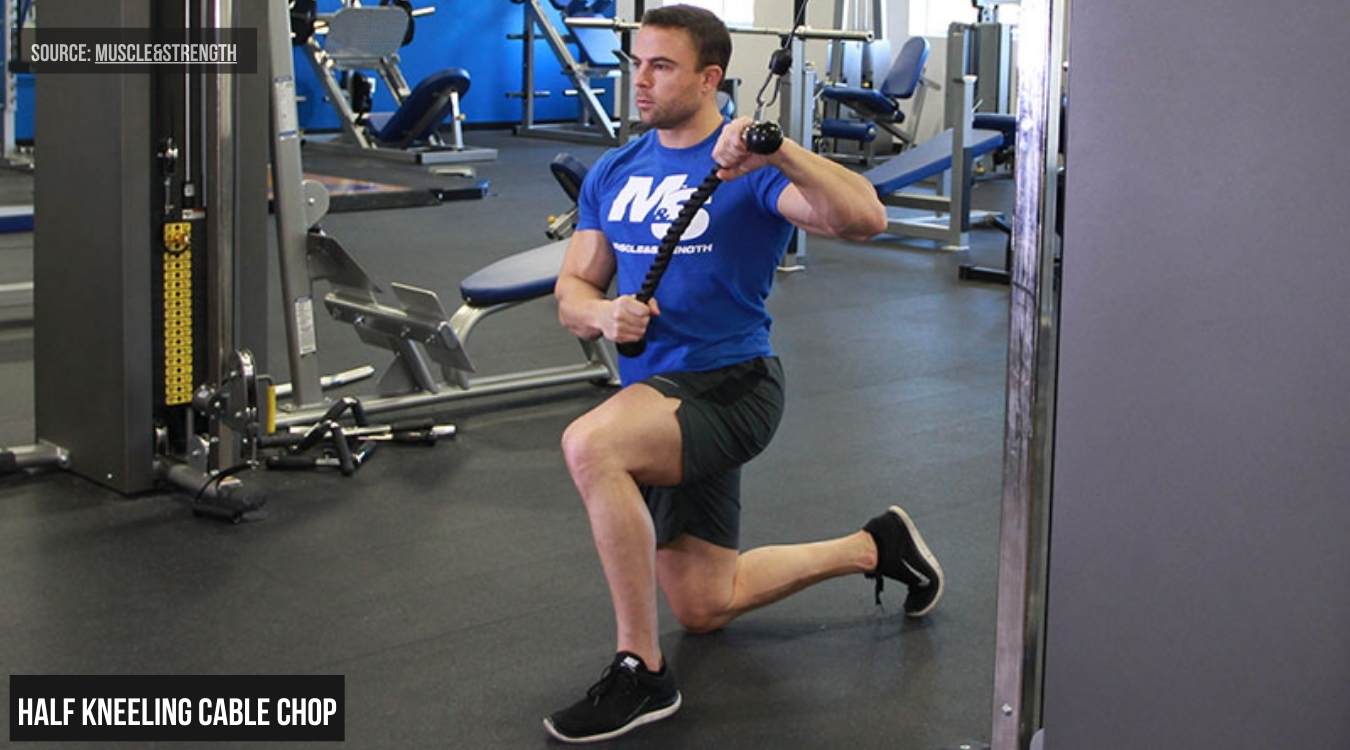 Half Kneeling Cable Chop