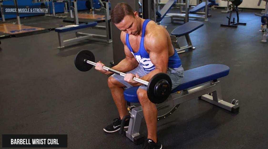 bài tập cẳng tay cho nam