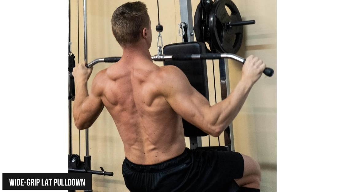 Wide-Grip Lat Pulldown