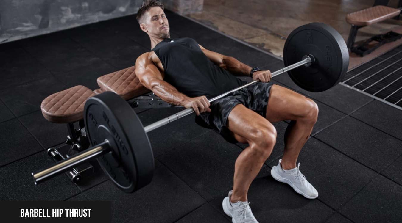 Đẩy hông với tạ đòn (Barbell Hip Thrust)