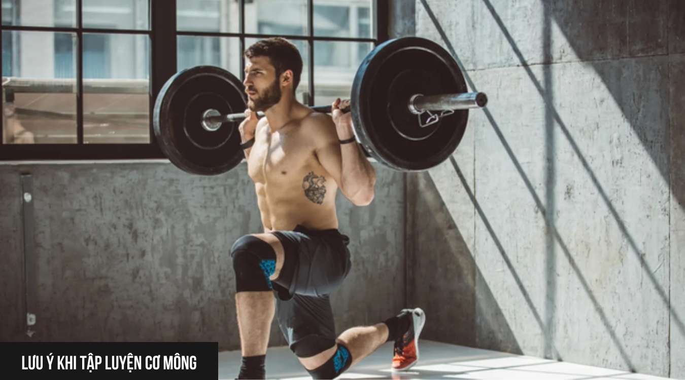 Lưu ý khi tập luyện cơ mông