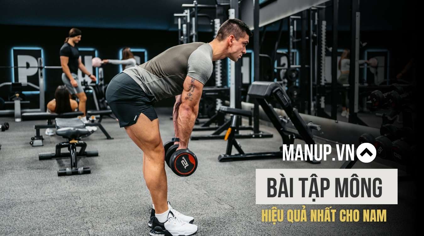 Tập mông cho nam gym