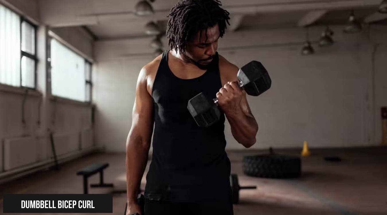 các bài tập tay trước tại phòng gym
