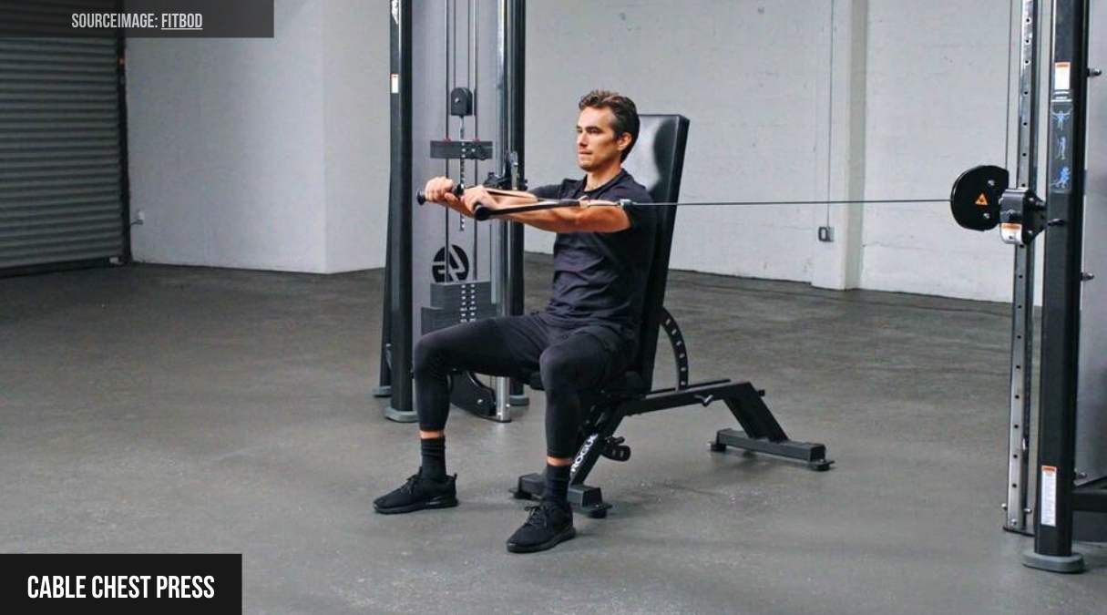 Cable Chest Press (Đẩy ngực với cáp)