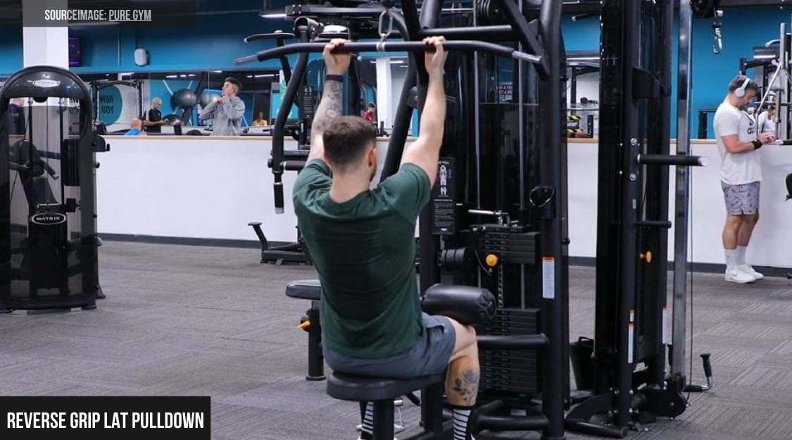 Reverse Grip Lat Pulldown