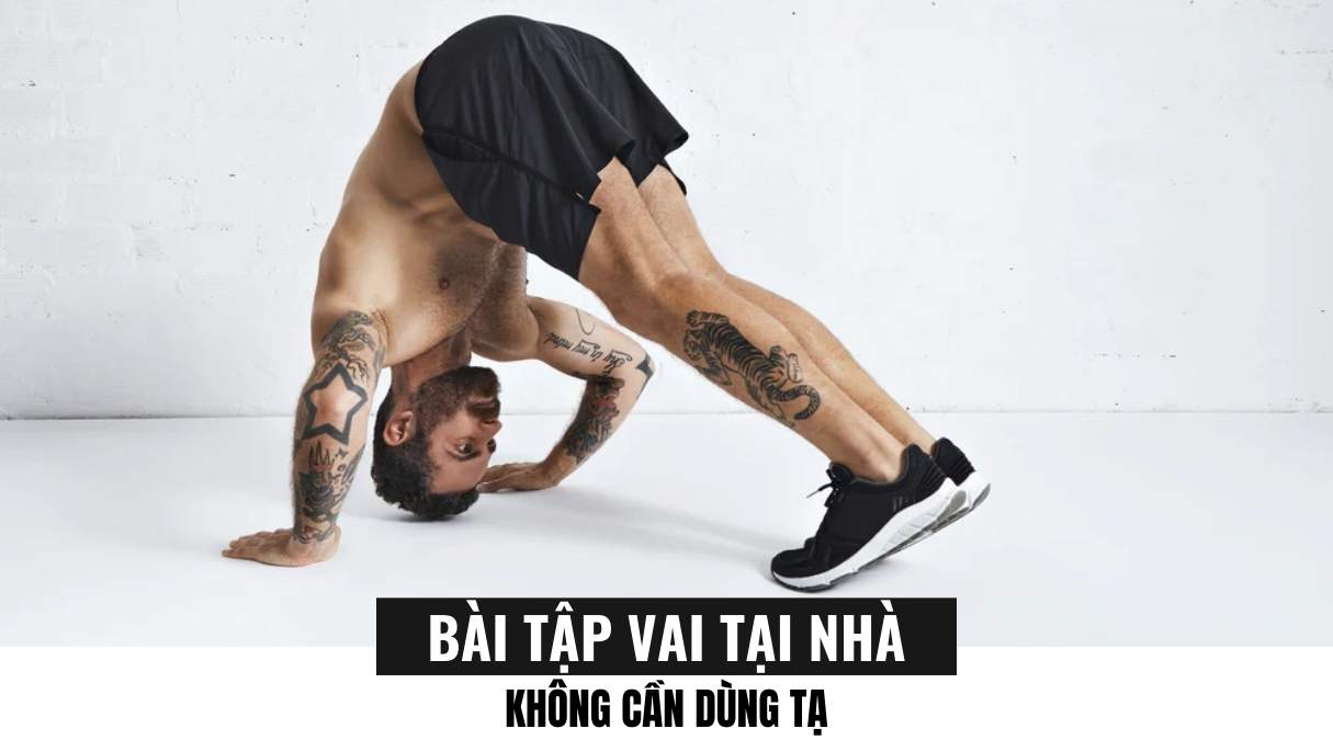 các bài tập vai tại nhà không cần tạ