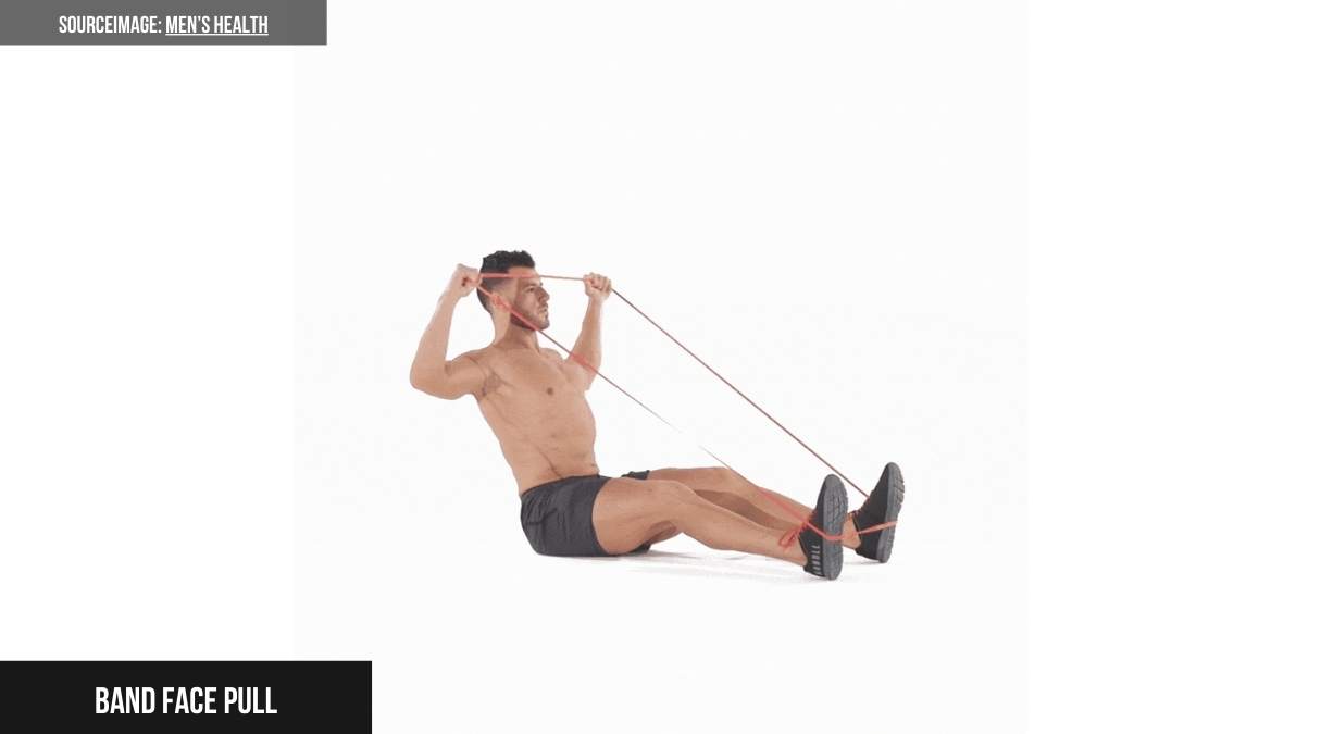 Face Pull với dây kháng lực