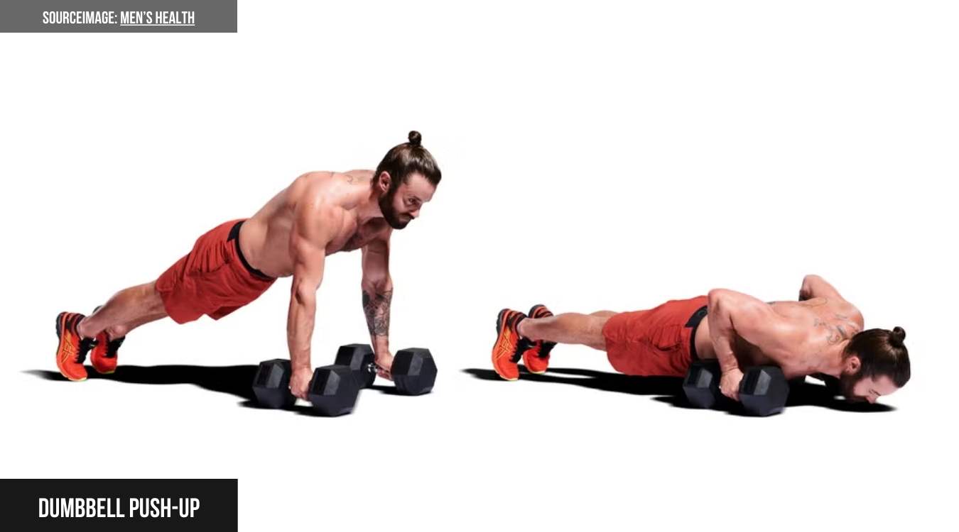 Dumbbell Push-Up