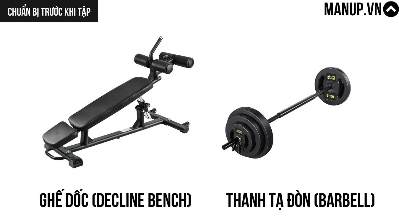 Chuẩn bị trước khi tập