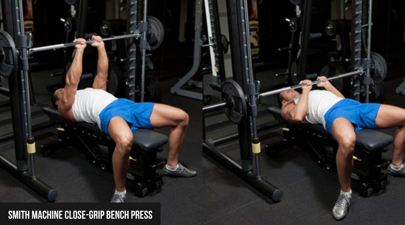 Smith Machine Close-Grip Bench Press