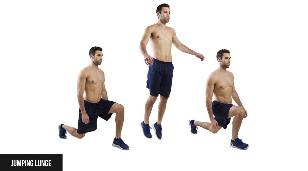 Jumping Lunge