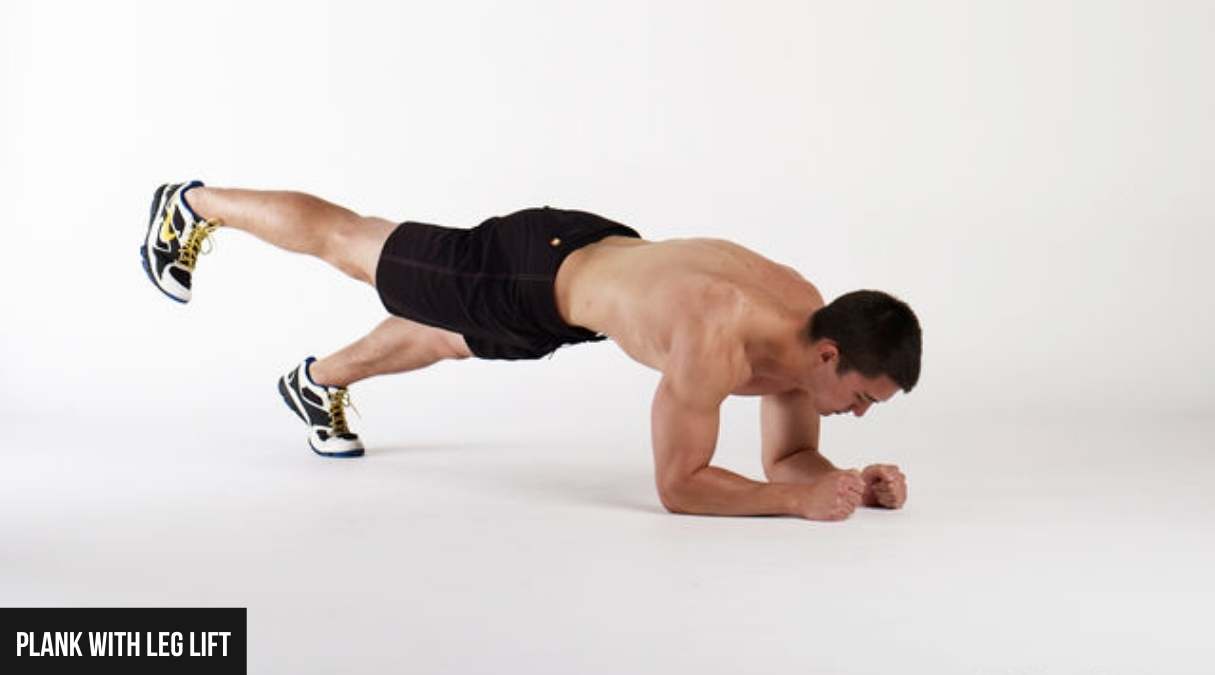 Plank with Leg Lift