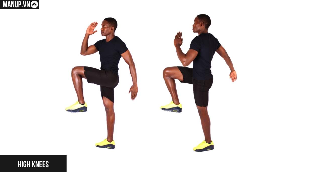 High Knees (Chạy nâng cao đùi)